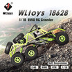 Original Wltoys 18628 118 24G 6WD Electric Off-Road Rock Crawler Climbing RC Buggy Car RTR