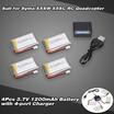 Goolrc 4 In 1 Charger Set4Pcs 37V 1200Mah Li Po Battery For Syma X5Sw X5S Latest U9Dg goolrc kopen in de aanbieding Goolrc 4 In 1 Charger Set4Pcs 37V 1200Mah Li Po Battery For Syma X5Sw X5S Latest U9Dg goolrc kopen in de aanbieding