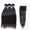 Amazing Star Straight Hair Bundles With Closure Brazilian Virgin Baby Softbouncy amazing star kopen in de aanbieding