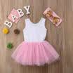 Flower Girl Princess Dress Kid Fiesta de bebé Concurso de boda Vestidos formales Trajes