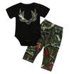 Duopindun Au 2Pcs Infant Baby Girls Tops Romper Camouflage Pants Summer Outfit Set Clothes duopindun kopen in de aanbieding Duopindun Au 2Pcs Infant Baby Girls Tops Romper Camouflage Pants Summer Outfit Set Clothes duopindun kopen in de aanbieding