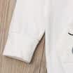 Recién nacido Bebé Niños Chicas Oso Dibujos animados Tops Sudadera Daño Pantalones largos Trajes Conjunto
