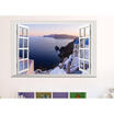 Canis Beautiful Bay 3D Window View Removable Decal Home Decor Mural Wall Vinyl Sticker canis kopen in de aanbieding Canis Beautiful Bay 3D Window View Removable Decal Home Decor Mural Wall Vinyl Sticker canis kopen in de aanbieding