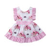 Canis Uk Cotton Kids Baby Girls Princess Party Cartoon Plaid Sleeveless Dress Sundress canis kopen in de aanbieding Canis Uk Cotton Kids Baby Girls Princess Party Cartoon Plaid Sleeveless Dress Sundress canis kopen in de aanbieding