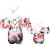 Mummy Baby Girls Lily Swimwear Mother Daughter Family Matching Swimsuit Clothes
