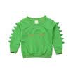 Nuevos niños Jumper Llanura Niños Niños Sudadera Cuello redondo Jersey Suéter Tops