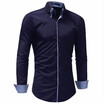 Ailooge 2018 Men Fashion Casual Long Sleeved Solid Color Shirt Slim Fit Male Social Business Dress Brand Clothing Comfortable ailooge kopen in de aanbieding Ailooge 2018 Men Fashion Casual Long Sleeved Solid Color Shirt Slim Fit Male Social Business Dress Brand Clothing Comfortable ailooge kopen in de aanbieding