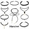 Duopindun Women Chunky Collar Statement Choker Necklace Pendant Chain Vintage Jewelry Km duopindun kopen in de aanbieding Duopindun Women Chunky Collar Statement Choker Necklace Pendant Chain Vintage Jewelry Km duopindun kopen in de aanbieding
