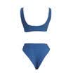 Traje de baño de 2 piezas para mujer Sujetador acolchado Bikini con traje de baño Empuja hacia arriba Traje de baño de baño en