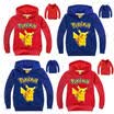 Pikachu niños niñas niños sudaderas sudaderas con capucha abrigo tops ropa de Pokemon