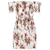 Gbtiger Smocked Off Shoulder Floral Bodycon Dress gbtiger kopen in de aanbieding Gbtiger Smocked Off Shoulder Floral Bodycon Dress gbtiger kopen in de aanbieding