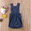 Infant Toddler Kids Baby Boy Girl Denim Romper Mono Body Ropa Trajes