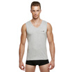 Joy Collection Playboy 7540 Men39S Vest V Neck Male Low Collar Elastic Cotton Lycra Sports Gray Xl joy collection kopen in de aanbieding