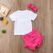 Duopindun Newborn Kid Baby Girls Cotton Tops T Shirt Pants Shorts 3Pcs Outfits Clothes Set duopindun kopen in de aanbieding Duopindun Newborn Kid Baby Girls Cotton Tops T Shirt Pants Shorts 3Pcs Outfits Clothes Set duopindun kopen in de aanbieding