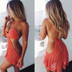 Meihuid Women Bikini Cover Up Hollow Crochet Swim Suit Swimwear Beach Dress 2Colors meihuid kopen in de aanbieding Meihuid Women Bikini Cover Up Hollow Crochet Swim Suit Swimwear Beach Dress 2Colors meihuid kopen in de aanbieding