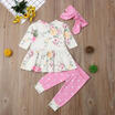 Meihuid Toddler Baby Girls Floral Tops Dress Pants Leggings Headband Outfits Clothes Set meihuid kopen in de aanbieding Meihuid Toddler Baby Girls Floral Tops Dress Pants Leggings Headband Outfits Clothes Set meihuid kopen in de aanbieding