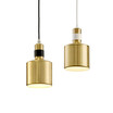 Baycheer Hl478985 Cylindrical Metal Shade Satin Brass Mini Hanging Pendant Lightblack baycheer kopen in de aanbieding Baycheer Hl478985 Cylindrical Metal Shade Satin Brass Mini Hanging Pendant Lightblack baycheer kopen in de aanbieding