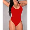 Mujeres Sexy Monokini Push Up Vendaje Bikini Verano Ropa de playa Traje de baño Traje de baño