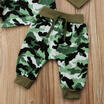 Duopindun Casual Newborn Baby Boys Girls Camo Tops T Shirt Pants Outfits Set Clothes 0 24M duopindun kopen in de aanbieding