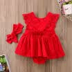 Newborn Baby Girls Infant Romper Jumpsuit Bodysuit Tutu Dress Clothes Outfit New