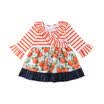 ¡Víspera de Todos los Santos Vestidos de niñas niños Vestido de calabaza Disfraz Princesa Fiesta Vestido de lujo