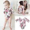 AU Stock Kids Baby Girls Toddler Floral Romper Body Mono Trajes Ropa