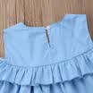 Canis Toddler Kids Baby Girls Off Shoulder Party Pageant Summer Dress Sundress