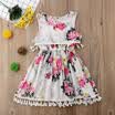 Infant Baby Kids Girl Summer Tassel Dress Party Wedding Pageant Princess Dresses