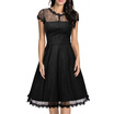 Gbtiger High Quality Vintage Tunic Sexy Lace Female Robe Casual Rockabilly Short Cap Sleeve V Back Swing Summer A Line Dresses gbtiger kopen in de aanbieding Gbtiger High Quality Vintage Tunic Sexy Lace Female Robe Casual Rockabilly Short Cap Sleeve V Back Swing Summer A Line Dresses gbtiger kopen in de aanbieding