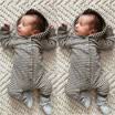 Casual recién nacido bebé niño niña niños mameluco mono traje encapuchado ropa traje