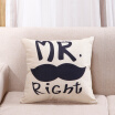 Joy Collection Yi Erman Home Furniture Pillow Office Sofa Car Waist Cushion With Core Mr Beard joy collection kopen in de aanbieding Joy Collection Yi Erman Home Furniture Pillow Office Sofa Car Waist Cushion With Core Mr Beard joy collection kopen in de aanbieding