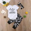 Meihuid Newborn Baby Girl Tops Romper Long Pants Leggings Headband Outfits Clothes meihuid kopen in de aanbieding