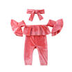 Meihuid Au Newborn Kids Baby Girl Velvet Ruffle Romper Jumpsuit Headband Outfits Clothes meihuid kopen in de aanbieding Meihuid Au Newborn Kids Baby Girl Velvet Ruffle Romper Jumpsuit Headband Outfits Clothes meihuid kopen in de aanbieding