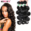 Msbeauty Malaysian Body Wave Virgin Hair 3 Bundles 7A Unprocessed Human Weave msbeauty kopen in de aanbieding