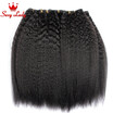 Sexy Lady Brazilian Light Yaki Human Hair 3 Piece Lot Kinky Straight Coarse Virgin 7A sexy lady kopen in de aanbieding