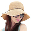 Joy Collection Sidan Kaisa Sunshade Cap Girl Rafi Straw Hat Collapsible Beach Sunscreen Sun Sw105112 Natural Color joy collection kopen in de aanbieding Joy Collection Sidan Kaisa Sunshade Cap Girl Rafi Straw Hat Collapsible Beach Sunscreen Sun Sw105112 Natural Color joy collection kopen in de aanbieding