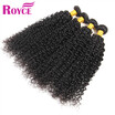 Royce Peruvian Kinky Curly Virgin Hair 3 Bundles Natural Weaves Deep Tissage Bresilienne royce kopen in de aanbieding