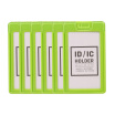 Joy Collection Deli 33382 Slide Card Holder Work Permit Employee Vertical 6 Loaded Light Green joy collection kopen in de aanbieding Joy Collection Deli 33382 Slide Card Holder Work Permit Employee Vertical 6 Loaded Light Green joy collection kopen in de aanbieding