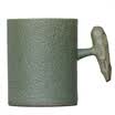 Unknown impression of green trumpet stone mug