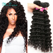 Ms Luna Hair Brazilian Deep Wave Virgin 100 Human Weave 4 Bundle Cheap Curly ms luna hair kopen in de aanbieding