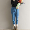 Joy Collection Cityplus Arts Crafts Relaxation Harlan Carrot Pants Loose Waist Cwkn172459 Light Blue joy collection kopen in de aanbieding Joy Collection Cityplus Arts Crafts Relaxation Harlan Carrot Pants Loose Waist Cwkn172459 Light Blue joy collection kopen in de aanbieding