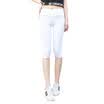 Antarctic people Nanjiren summer seven leggings Slim fashion trendy fashion pants thin section of white M 16068