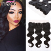 Yyong Grade 8A Indian Virgin Hair Ear To Lace Frontal 13X4 Freemiddle3 Part Body Wave Full Closure Bleached Knots yyong kopen in de aanbieding Yyong Grade 8A Indian Virgin Hair Ear To Lace Frontal 13X4 Freemiddle3 Part Body Wave Full Closure Bleached Knots yyong kopen in de aanbieding