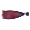 Sexy Lady Say Me Ombre Peruvian Straight Hair 1Bburgundy Human Weave Bundles Two Tone Colored Red Weft Extensions sexy lady kopen in de aanbieding