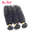 Anne Well Hair Indian Kinky Curly Virgin Weave 8 26 Inch 3 Bundles Unprocessed Human Extensions Natural Black Color anne well kopen in de aanbieding