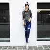 Joy Collection Vivaheart Korean Casual High Waist Stretch Nine Points Cave Jeans Female Pencil Pants Vwkn171134 Blue 26 joy collection kopen in de aanbieding Joy Collection Vivaheart Korean Casual High Waist Stretch Nine Points Cave Jeans Female Pencil Pants Vwkn171134 Blue 26 joy collection kopen in de aanbieding