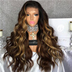 Platinum Two Tone Color Brown Body Wave Gluless Full Lace Wigs Front Wig Brazilian Virgin Human Hair For Black Women platinum kopen in de aanbieding Platinum Two Tone Color Brown Body Wave Gluless Full Lace Wigs Front Wig Brazilian Virgin Human Hair For Black Women platinum kopen in de aanbieding