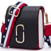 PLOVER ladies shoulder bag trendy bag hit the atmosphere atmospheric packet diagonal handbags P16302L204 black white