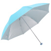 Joy Collection Paradise Umbrella Silver Plastic High Density Polyester Three Fold Ultra Light Sunny Lake 336T joy collection kopen in de aanbieding Joy Collection Paradise Umbrella Silver Plastic High Density Polyester Three Fold Ultra Light Sunny Lake 336T joy collection kopen in de aanbieding
