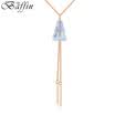 BAFFIN Bohemian Tassel Pendant Necklaces Original Crystals From SWAROVSKI Women Fashion Holiday Jewelry